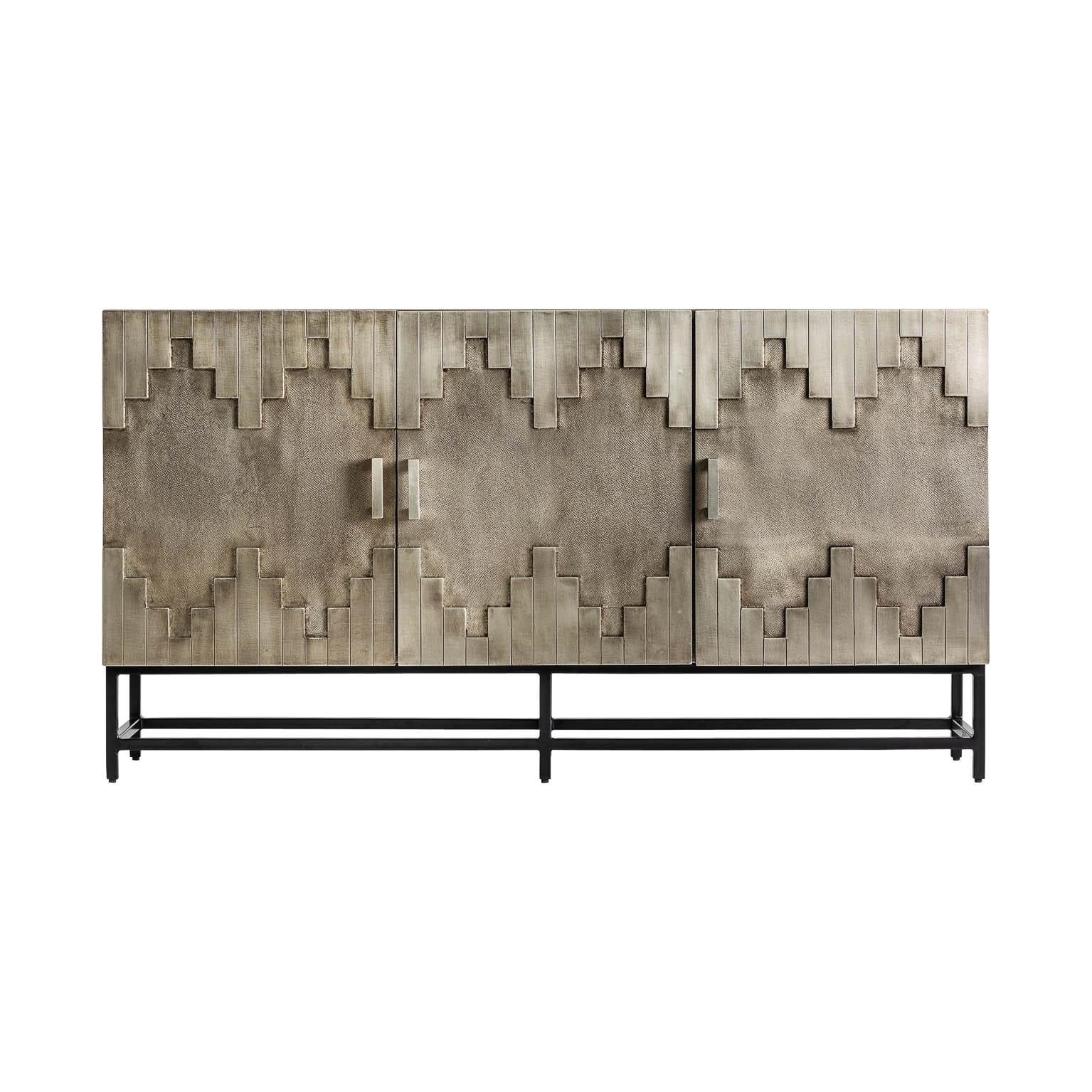 Brutalist Design Metal Sideboard im Zustand „Neu“ in Tourcoing, FR