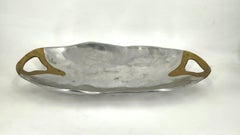 Brutalist design tray by David Marshall, 1970s