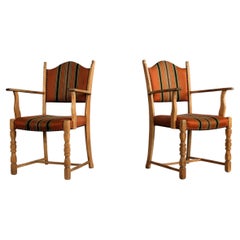 brutalist dining chairs  vintage chairs  Danish