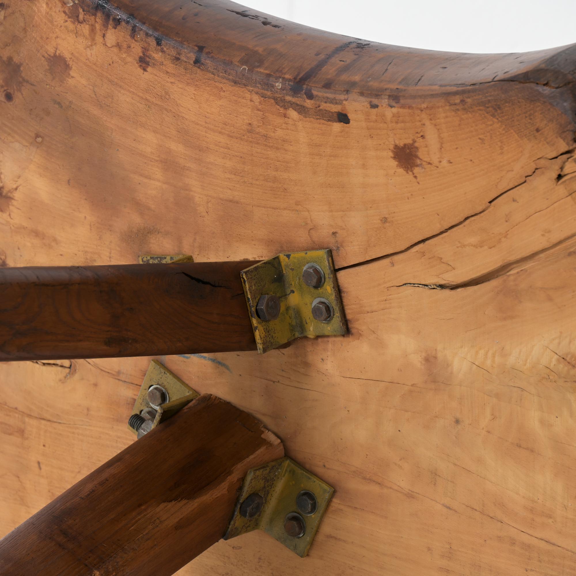 Brutalist Dining Table by Mobichalet For Sale 13