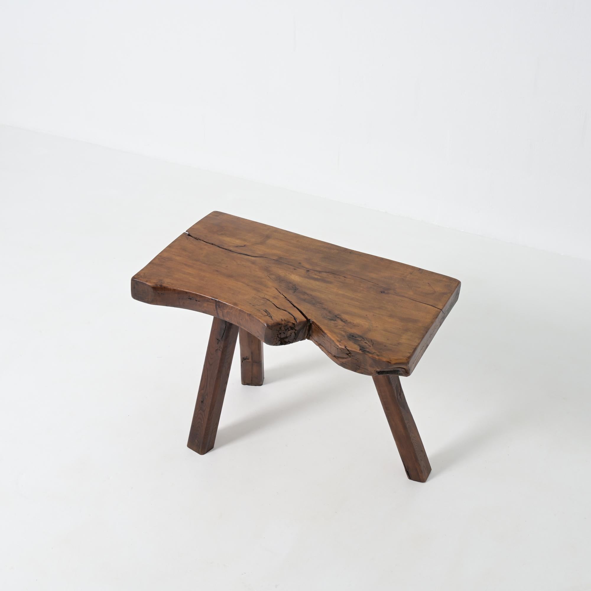 Mid-20th Century Brutalist Dining Table by Mobichalet For Sale