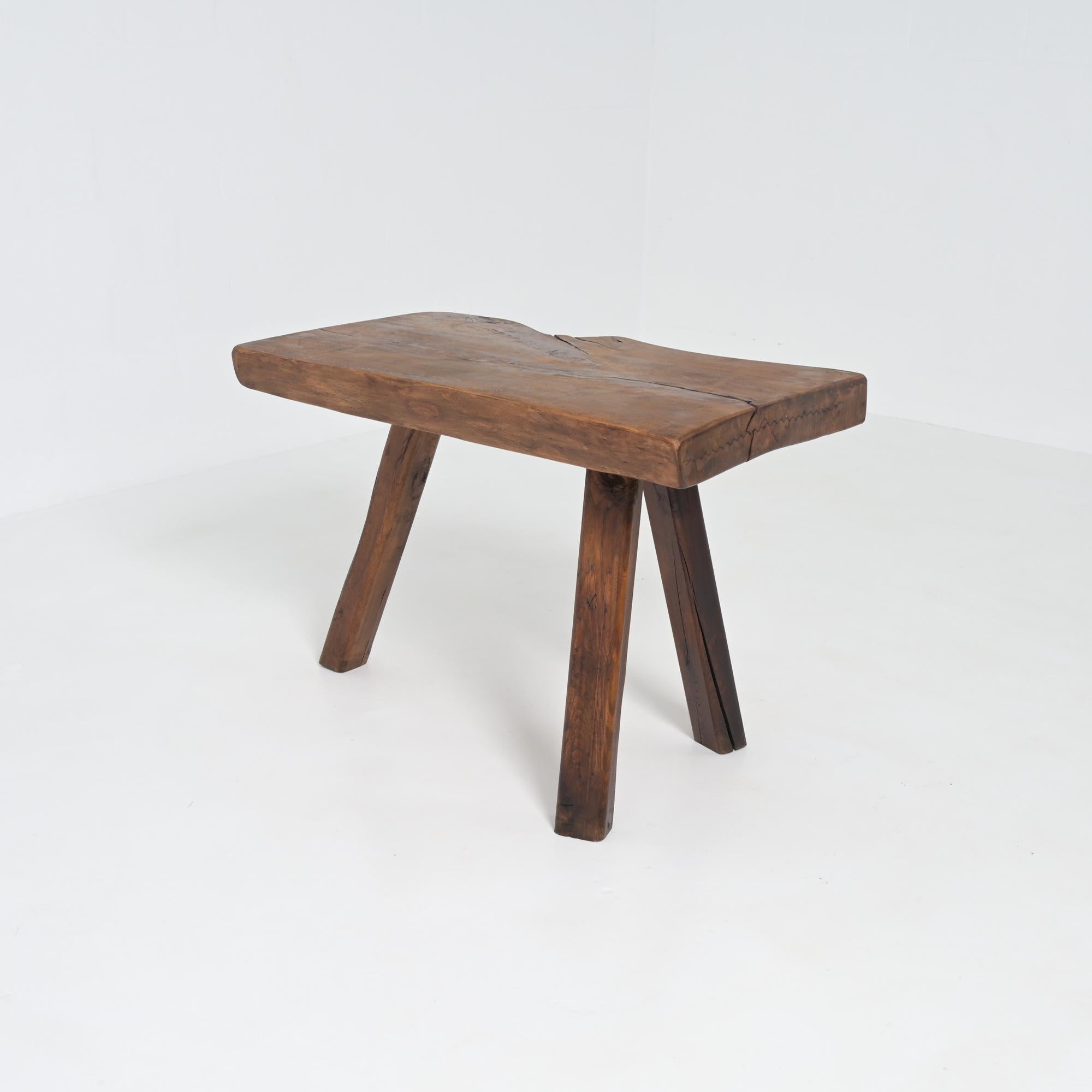 Brutalist Dining Table by Mobichalet For Sale 1