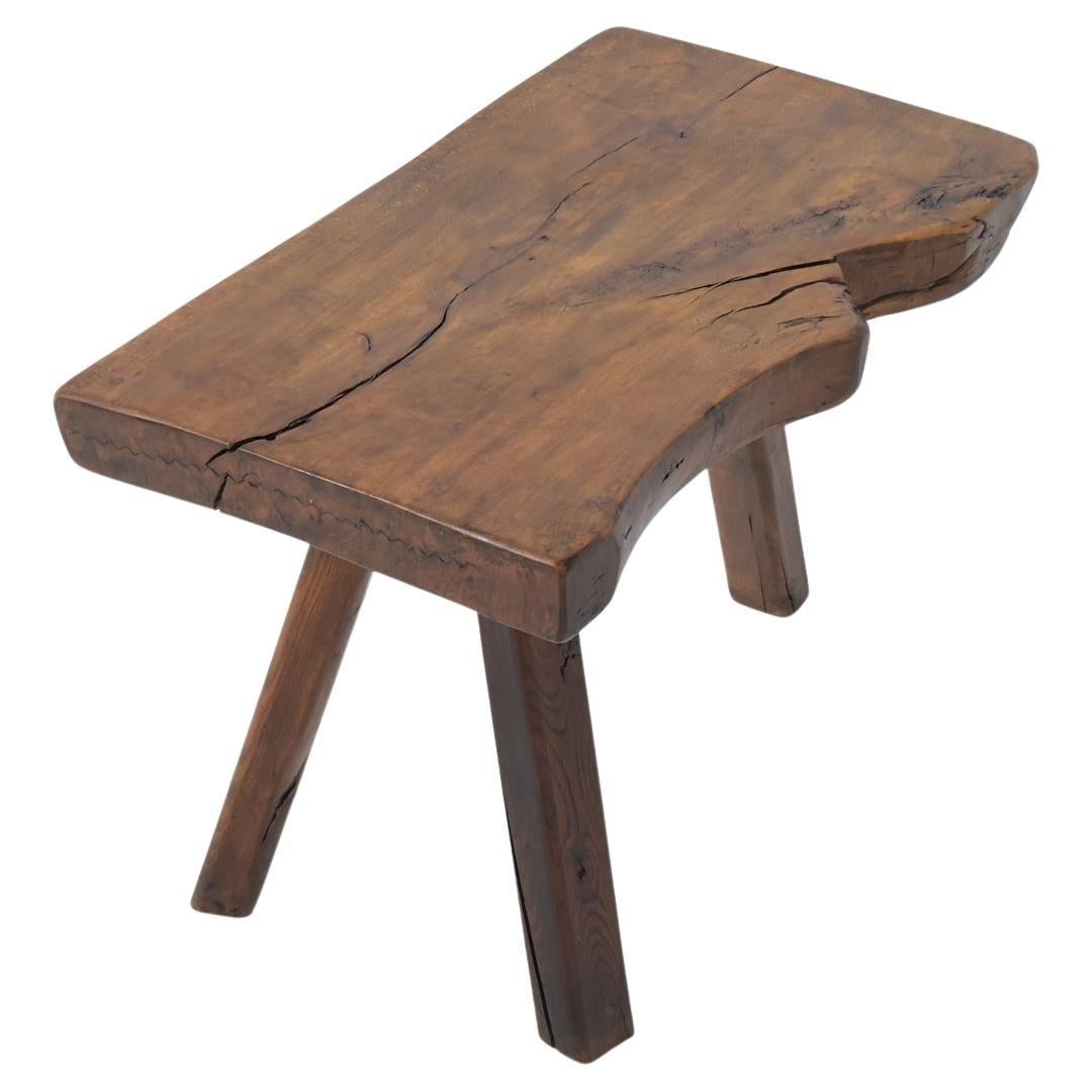 Brutalist Dining Table by Mobichalet For Sale