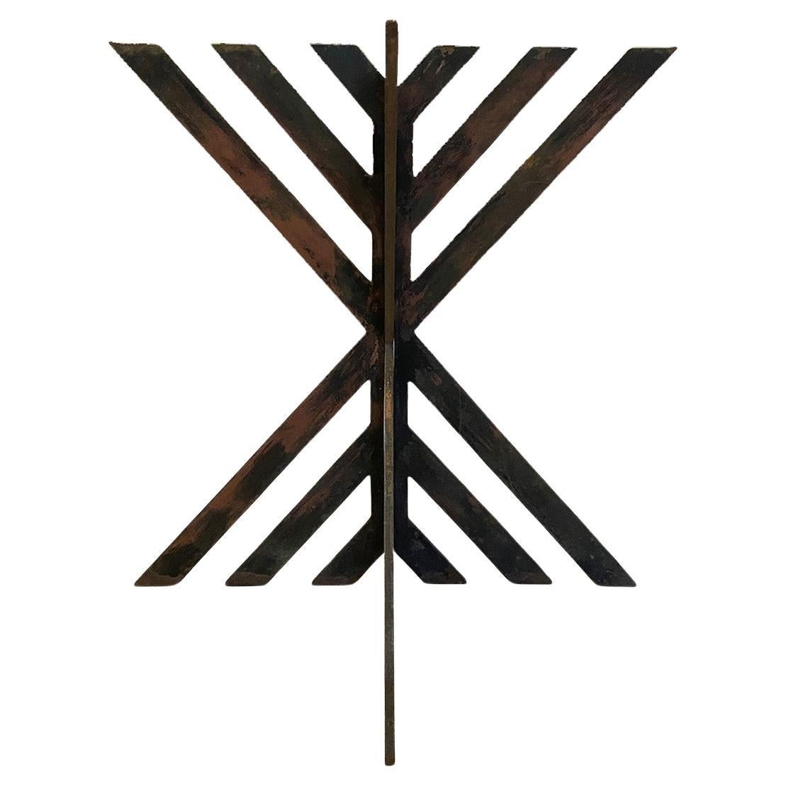 Brutalist Dinning Table Base by Pucci De Di Rossi for the Contour Editions 1980s For Sale