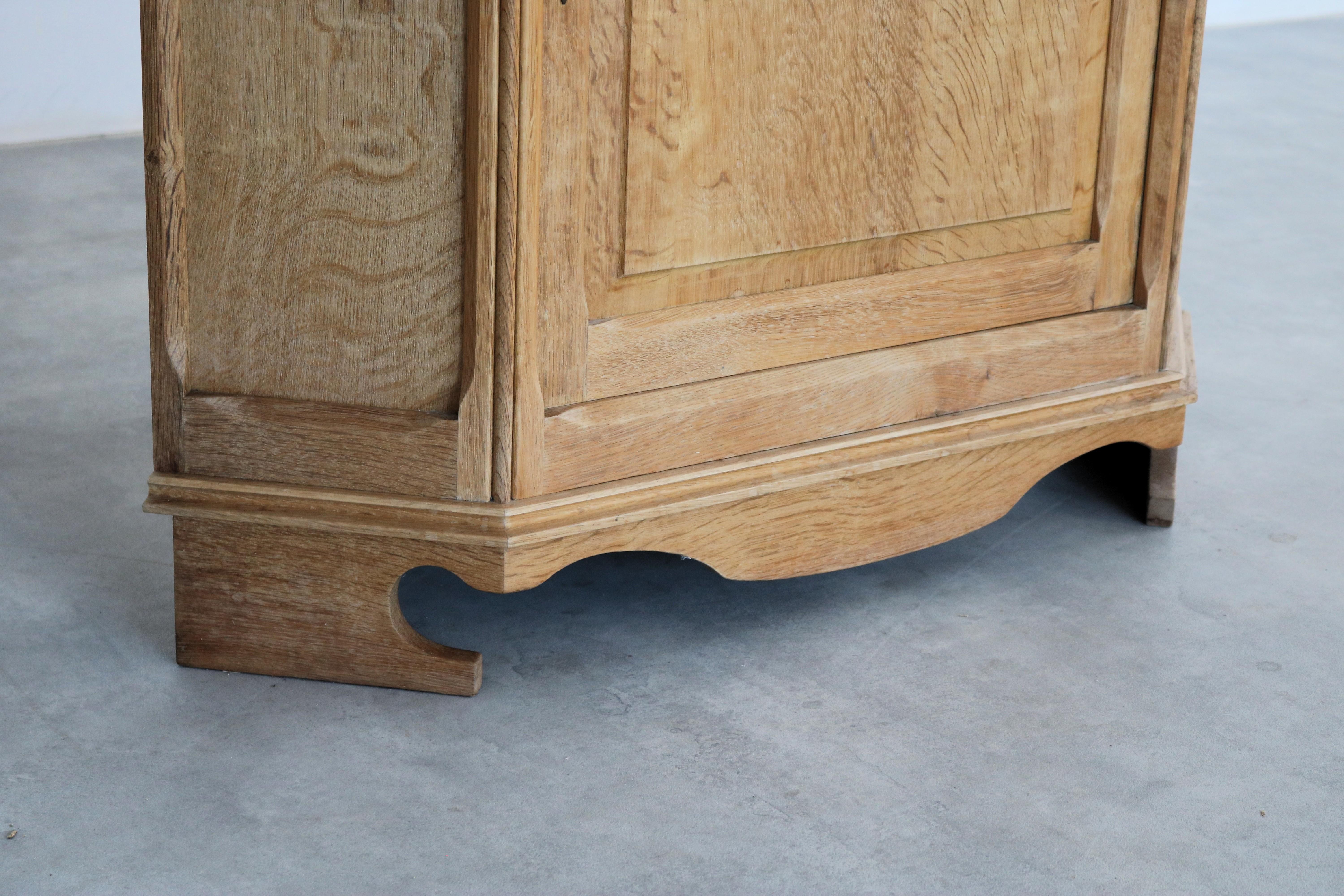 Brutalist display cabinet  corner cabinet  1960s  Danish For Sale 1