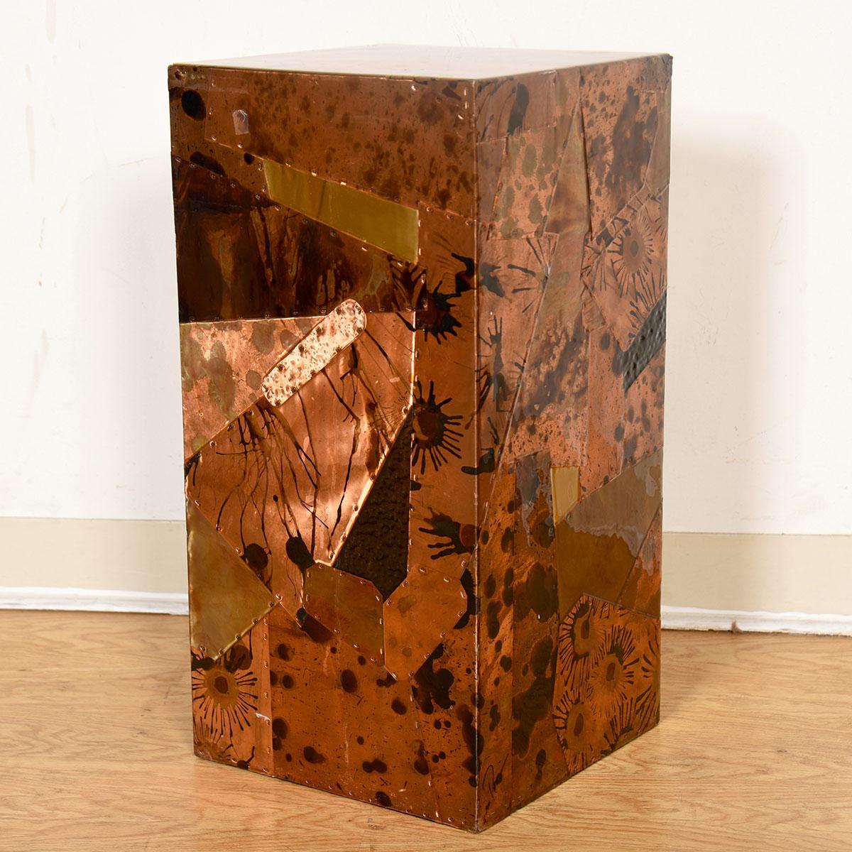 20th Century Brutalist Display Pedestal