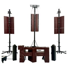 Brutalist DJ Booth, Contemporary Entertainment Deck, Limited Edition