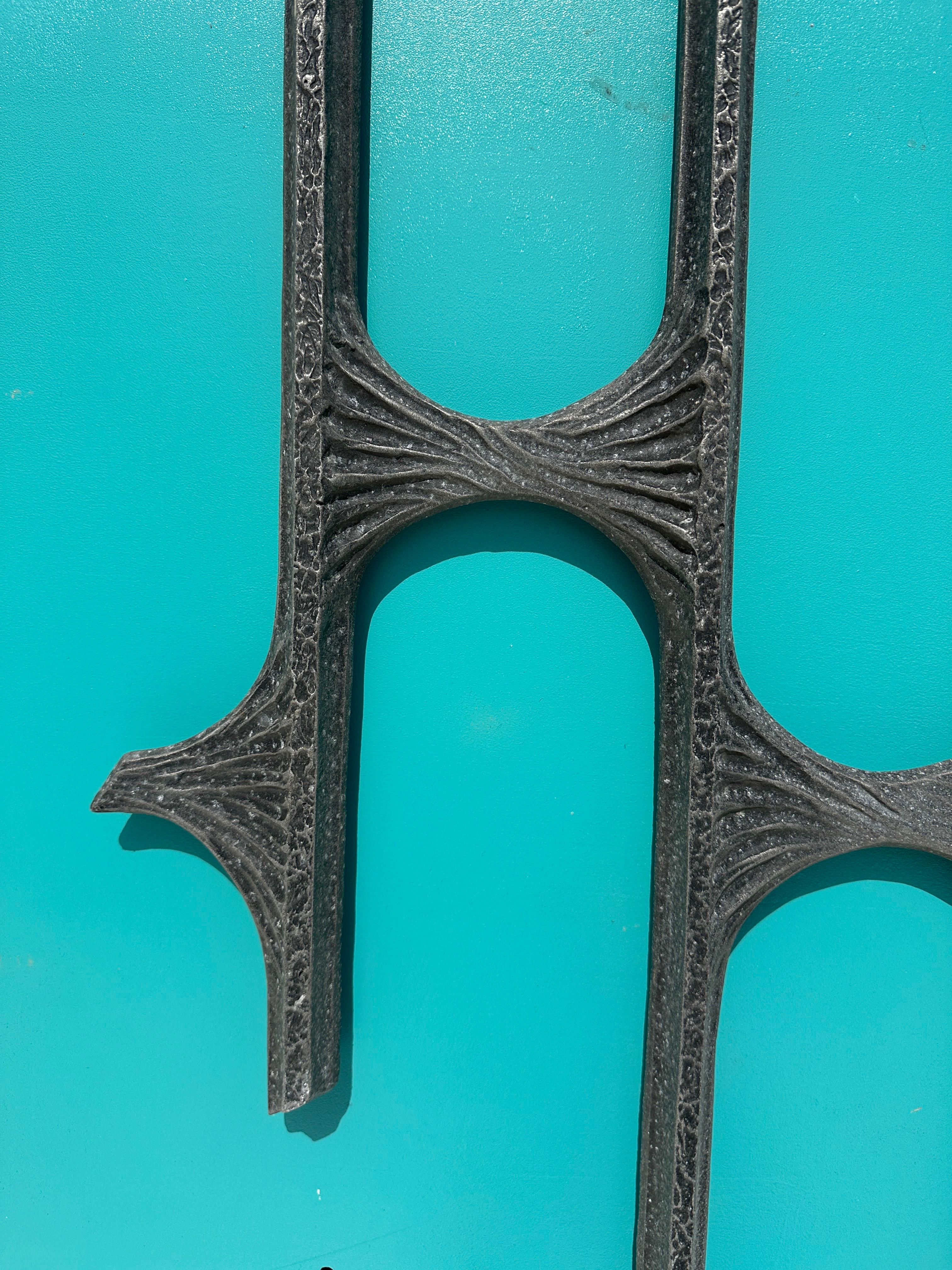 Brutalist Door Panel or Wall Decoration For Sale 3