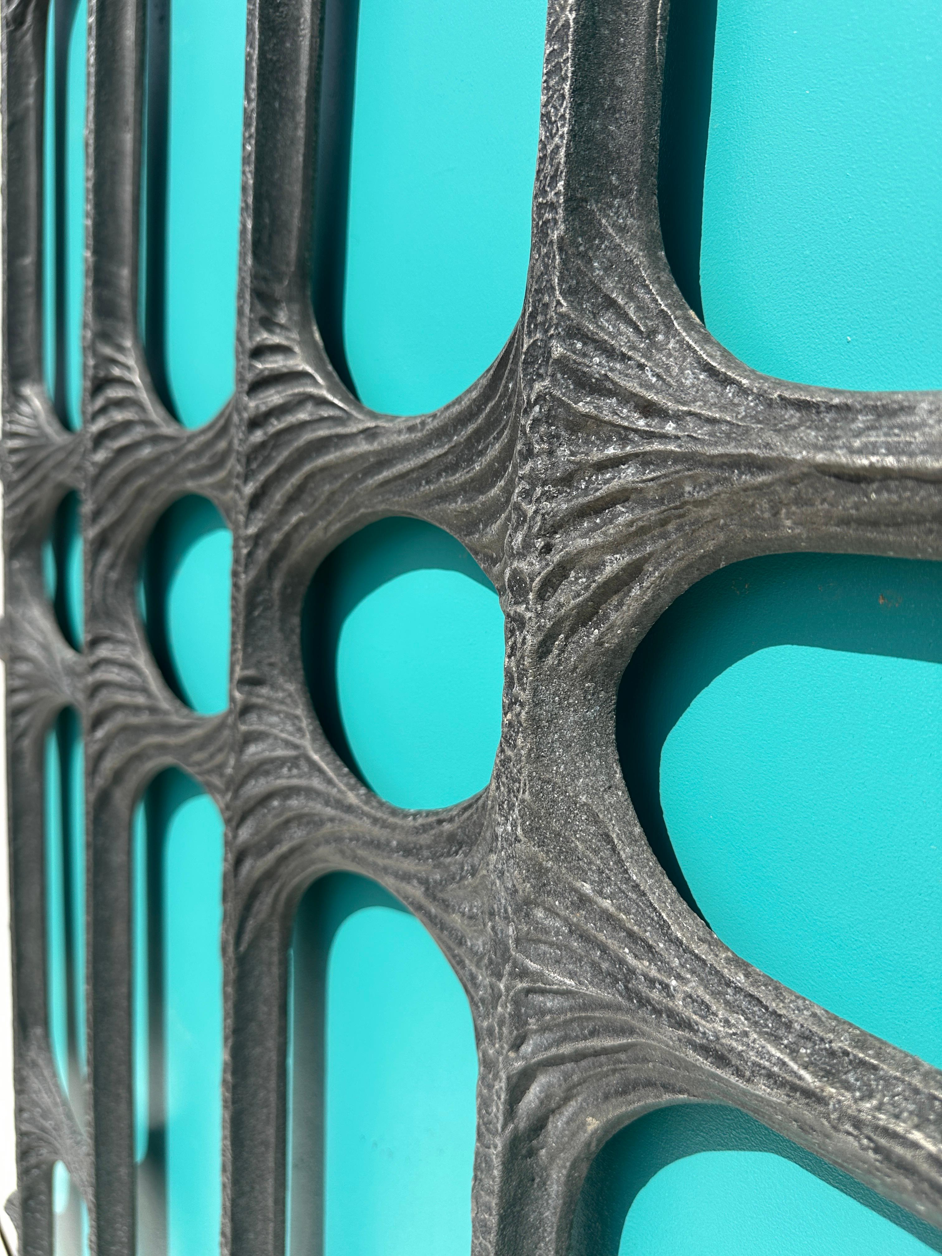 Brutalist Door Panel or Wall Decoration For Sale 6