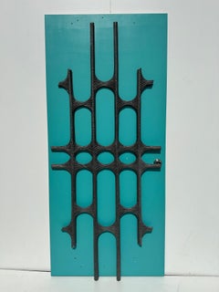 Brutalist Door Panel or Wall Decoration