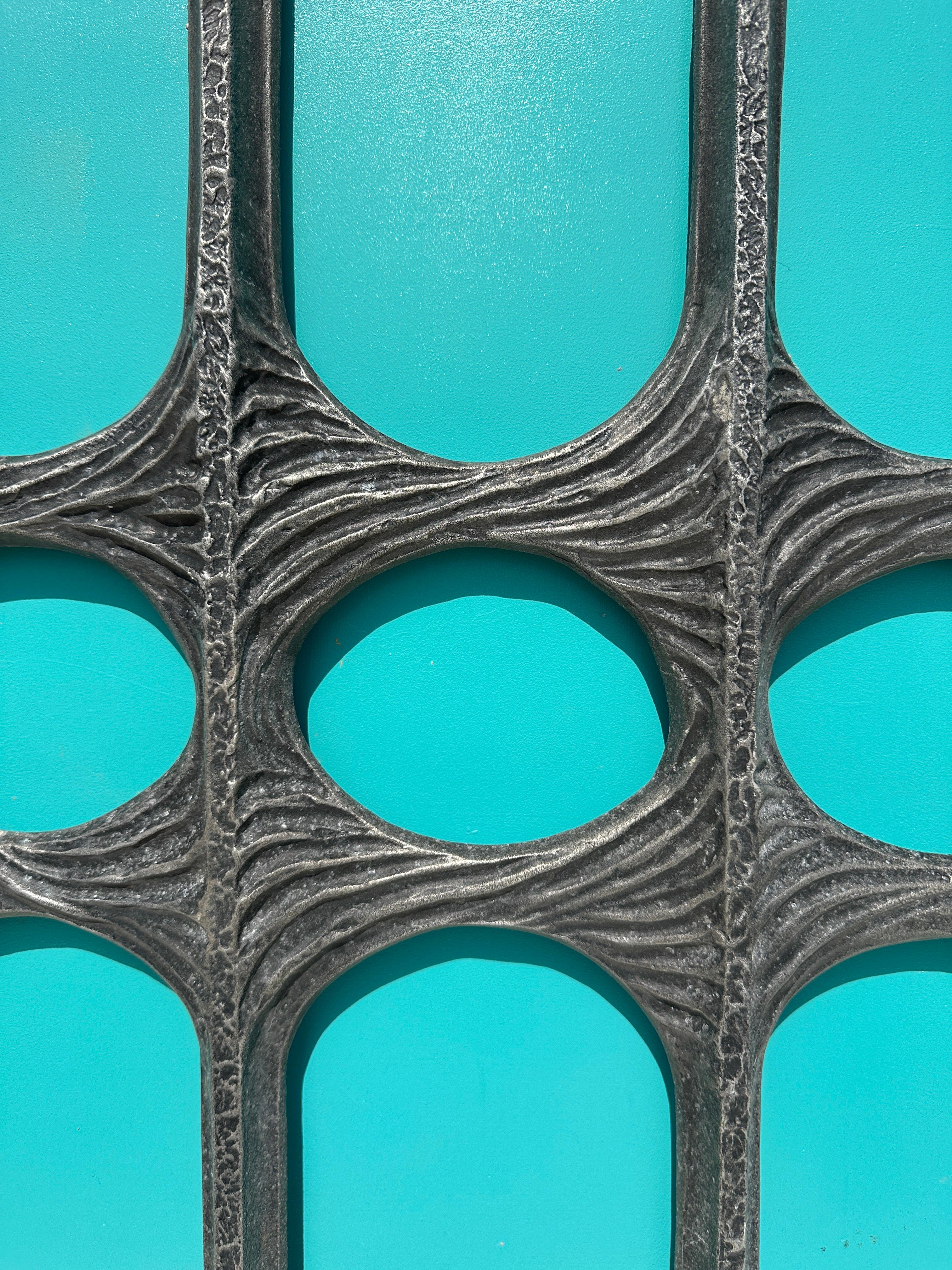 Brutalist Door Panel or Wall Decoration For Sale 1