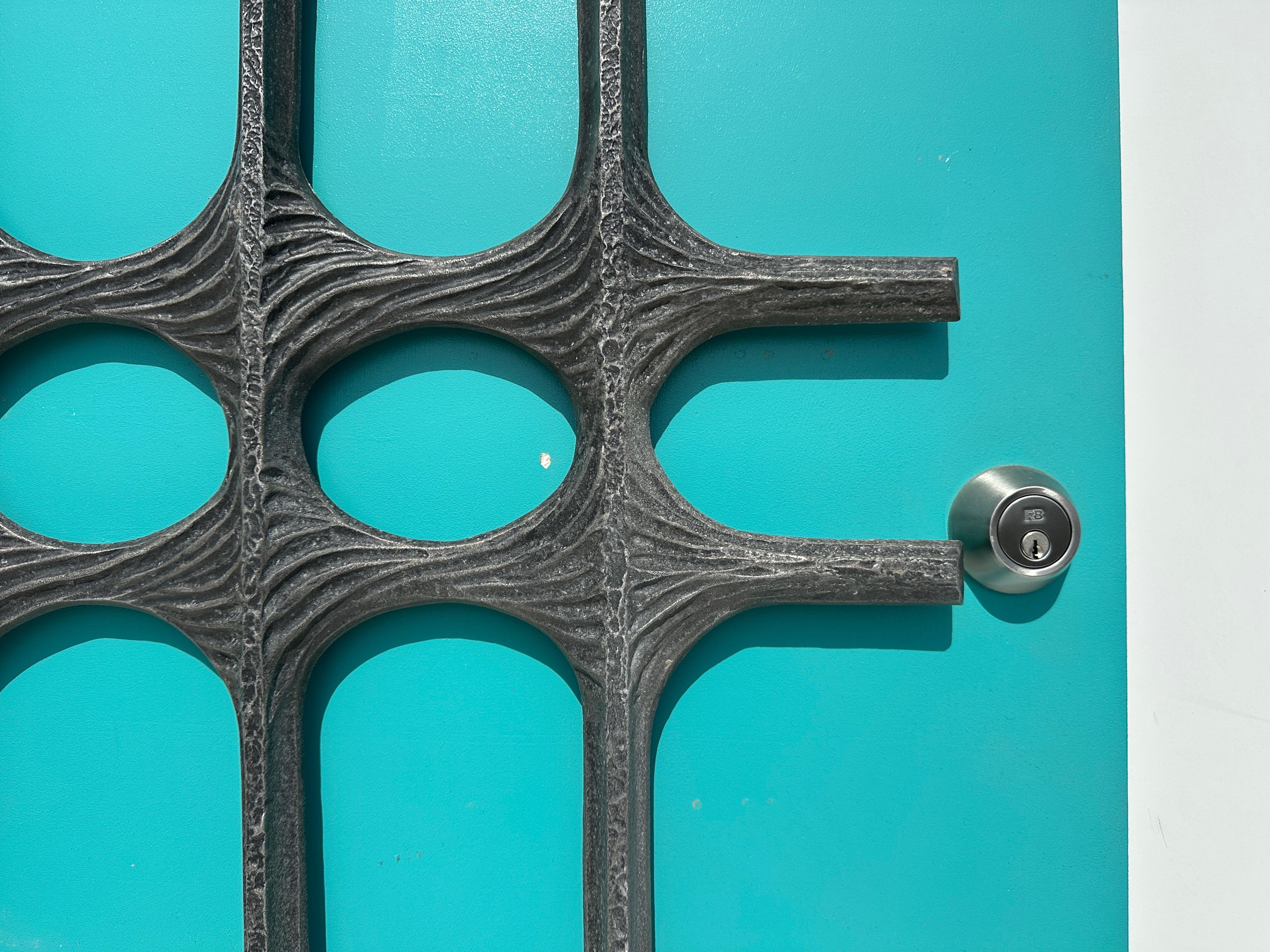 Brutalist Door Panel or Wall Decoration For Sale 2