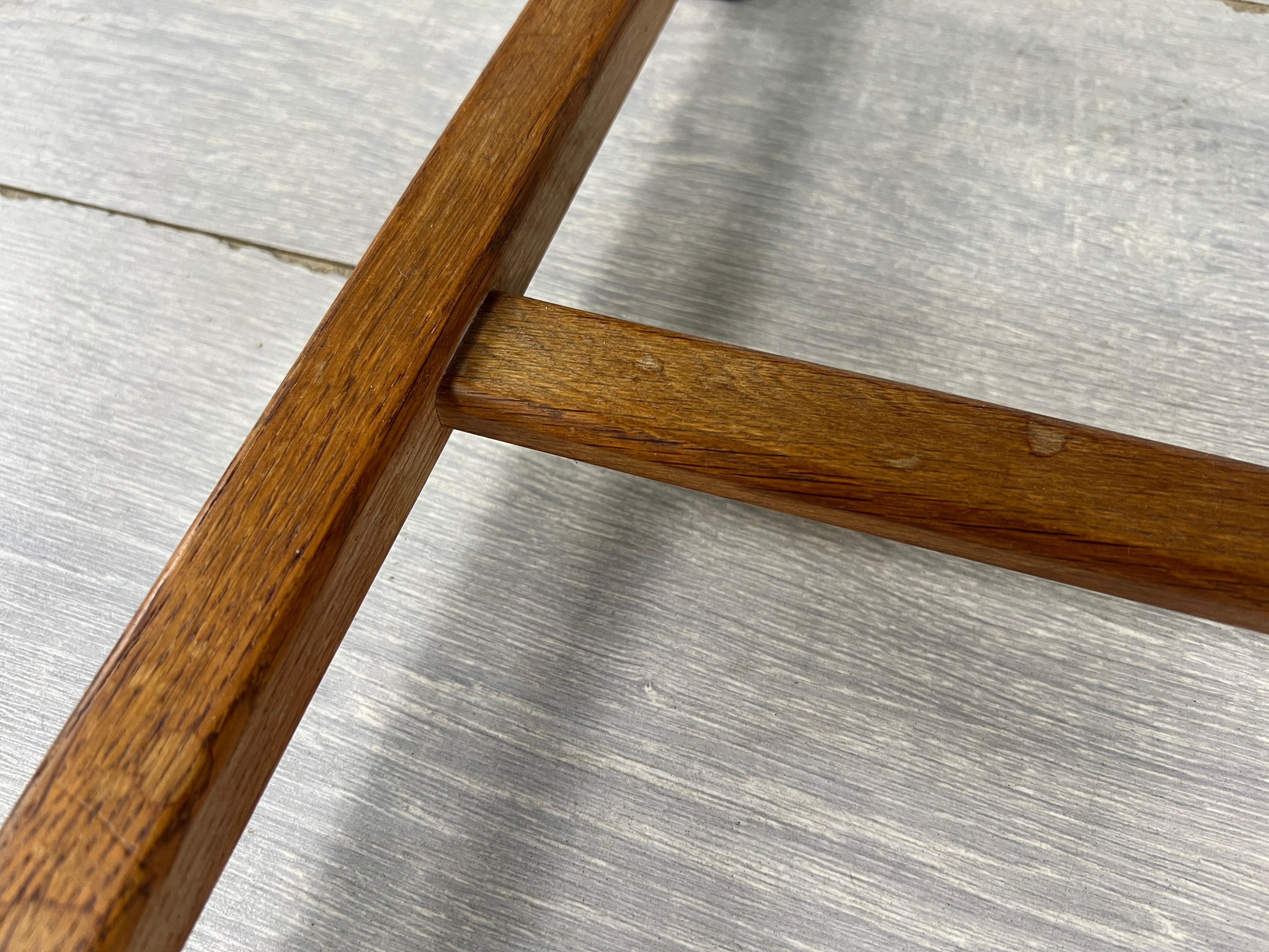 Brutalist Dutch Ladder Back Dining Chairs - 6er Set im Angebot 4