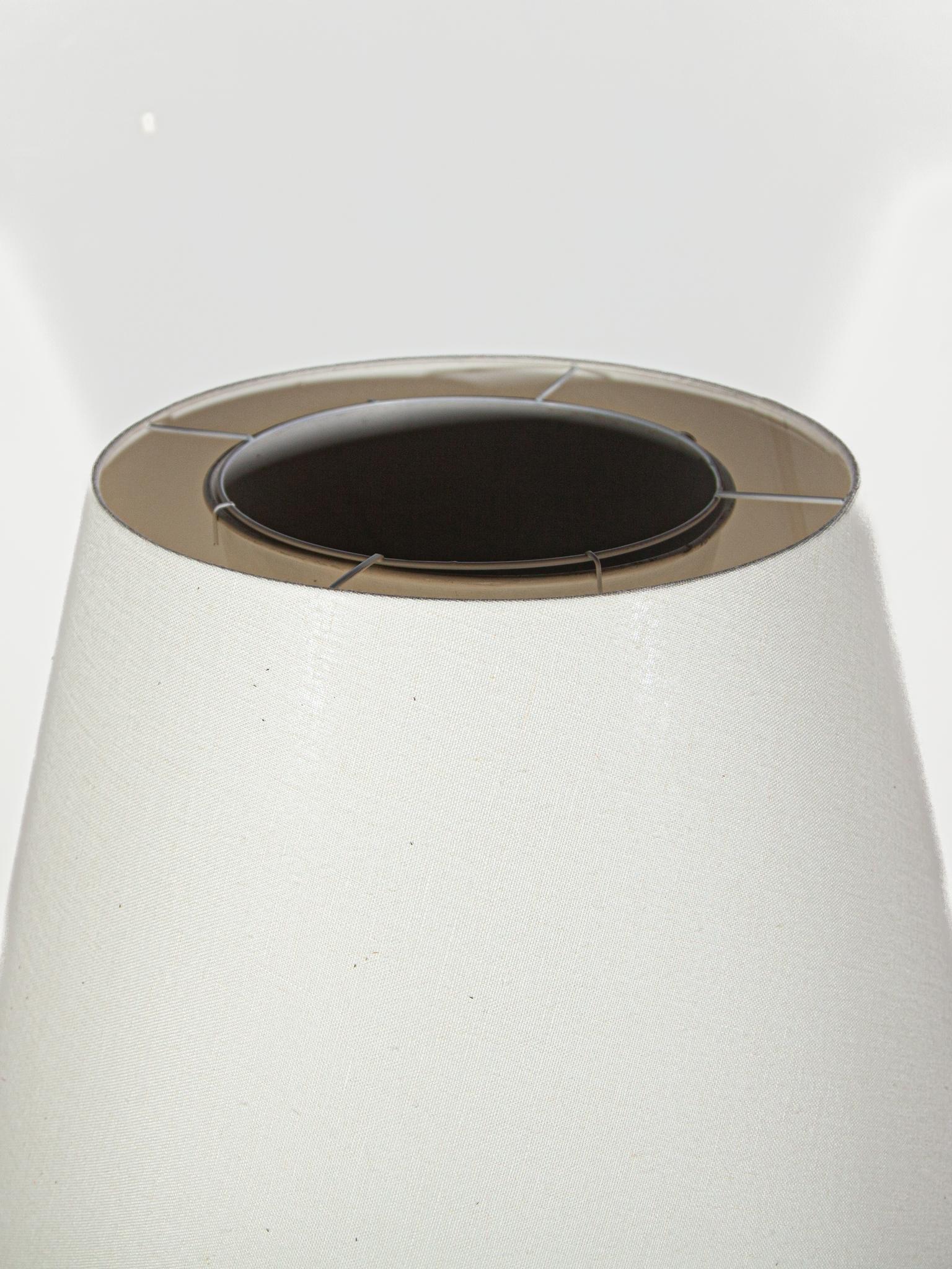 Lampadaire et lampe de table brutaliste en céramique émaillée, 1970 en vente 4