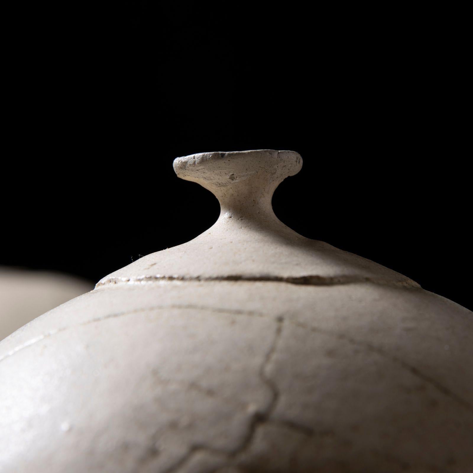 L'Elegance Brutaliste : 5 formes sculpturales en céramique du milieu du siècle par Evelyn E. Anderson en vente 5
