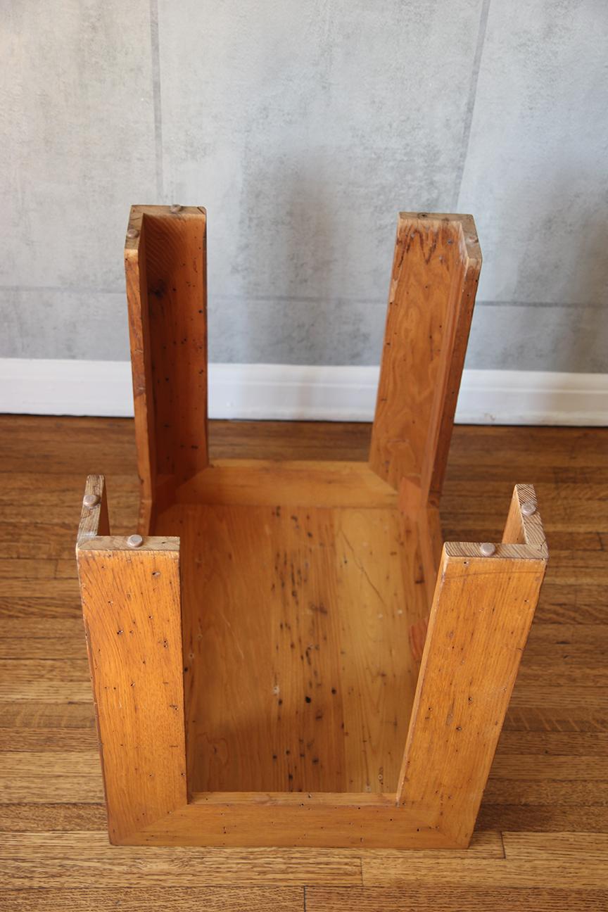 Brutalist End Table in the manner of Louise Liljencrantz For Sale 5