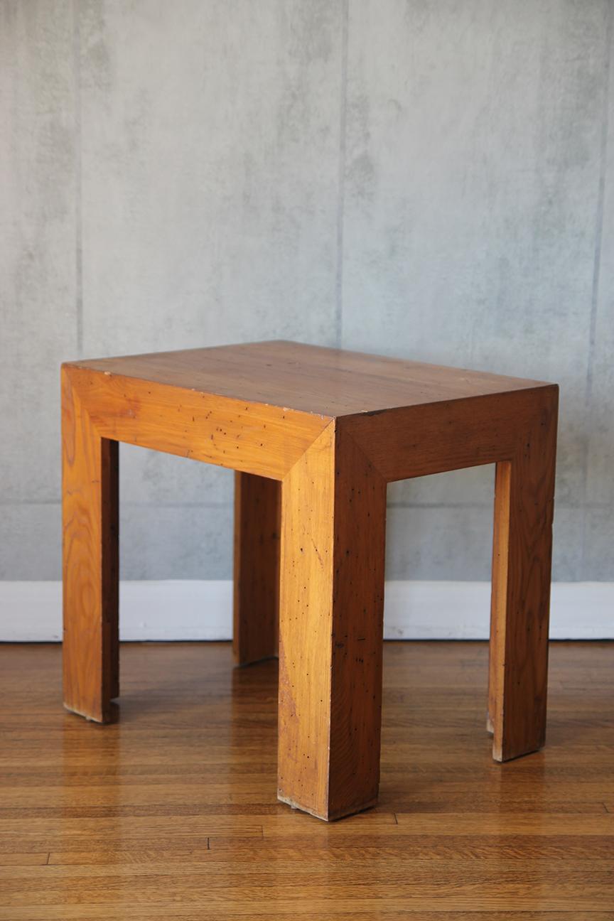Brutalist End Table in the manner of Louise Liljencrantz For Sale 6