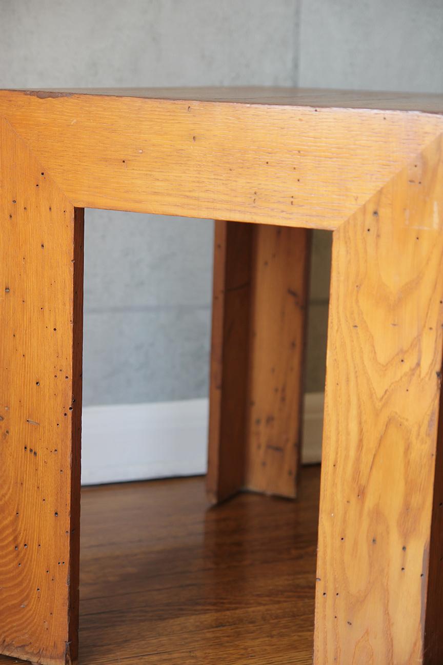 Brutalist End Table in the manner of Louise Liljencrantz For Sale 1