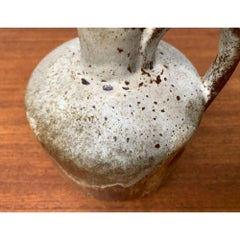 Brutalist Fat Lava Pottery Vase, West Germany, 1960s