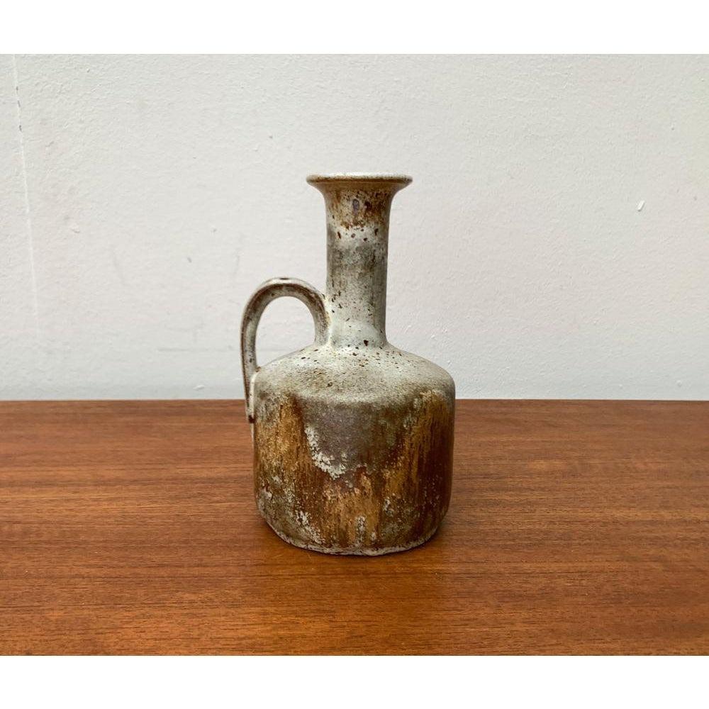Brutalist Fat Lava Pottery Vase, West Germany, 1960s For Sale 2