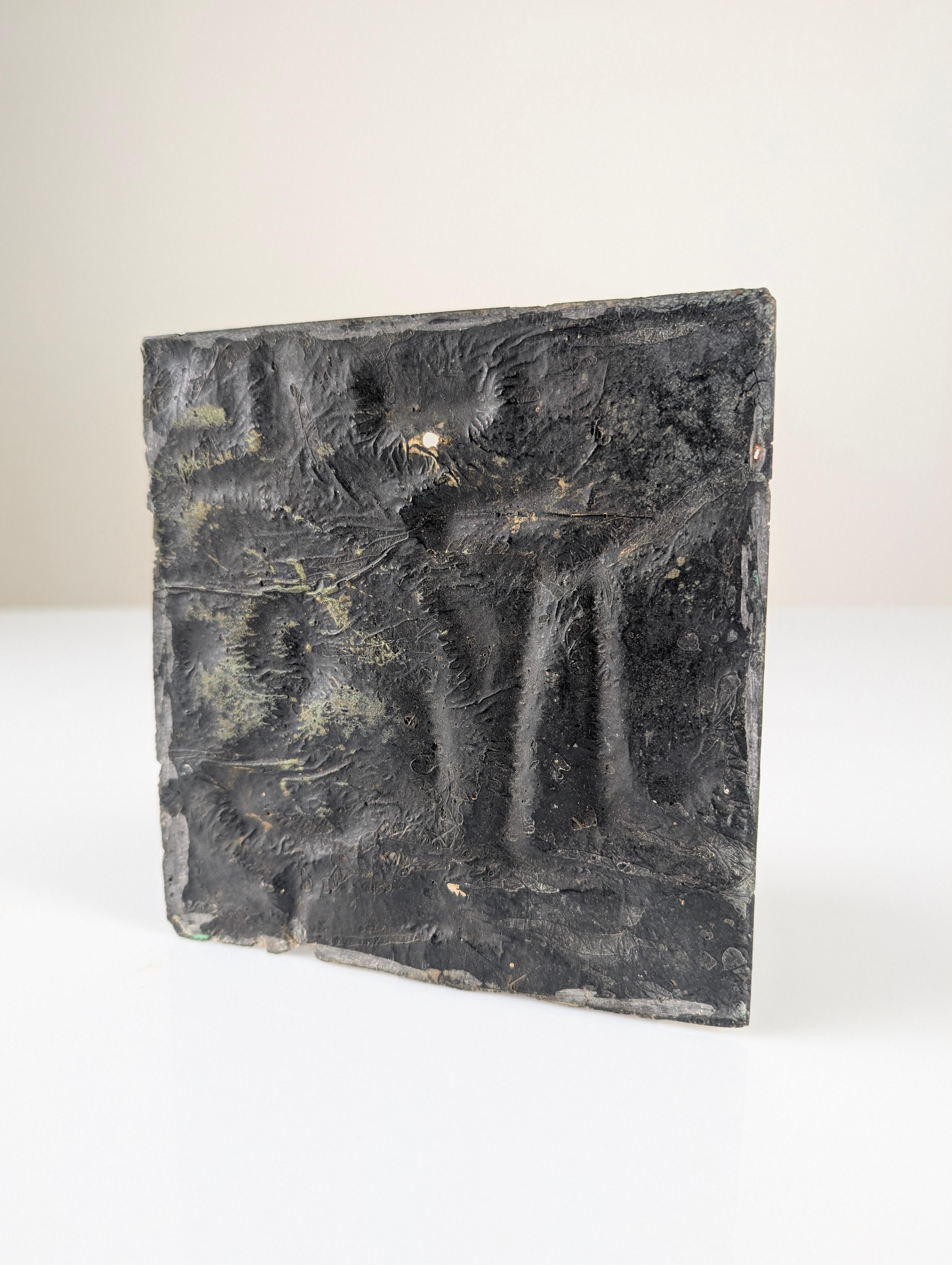 Brutalist Fiberglass Relief Wall Plaque, 1960s For Sale 2