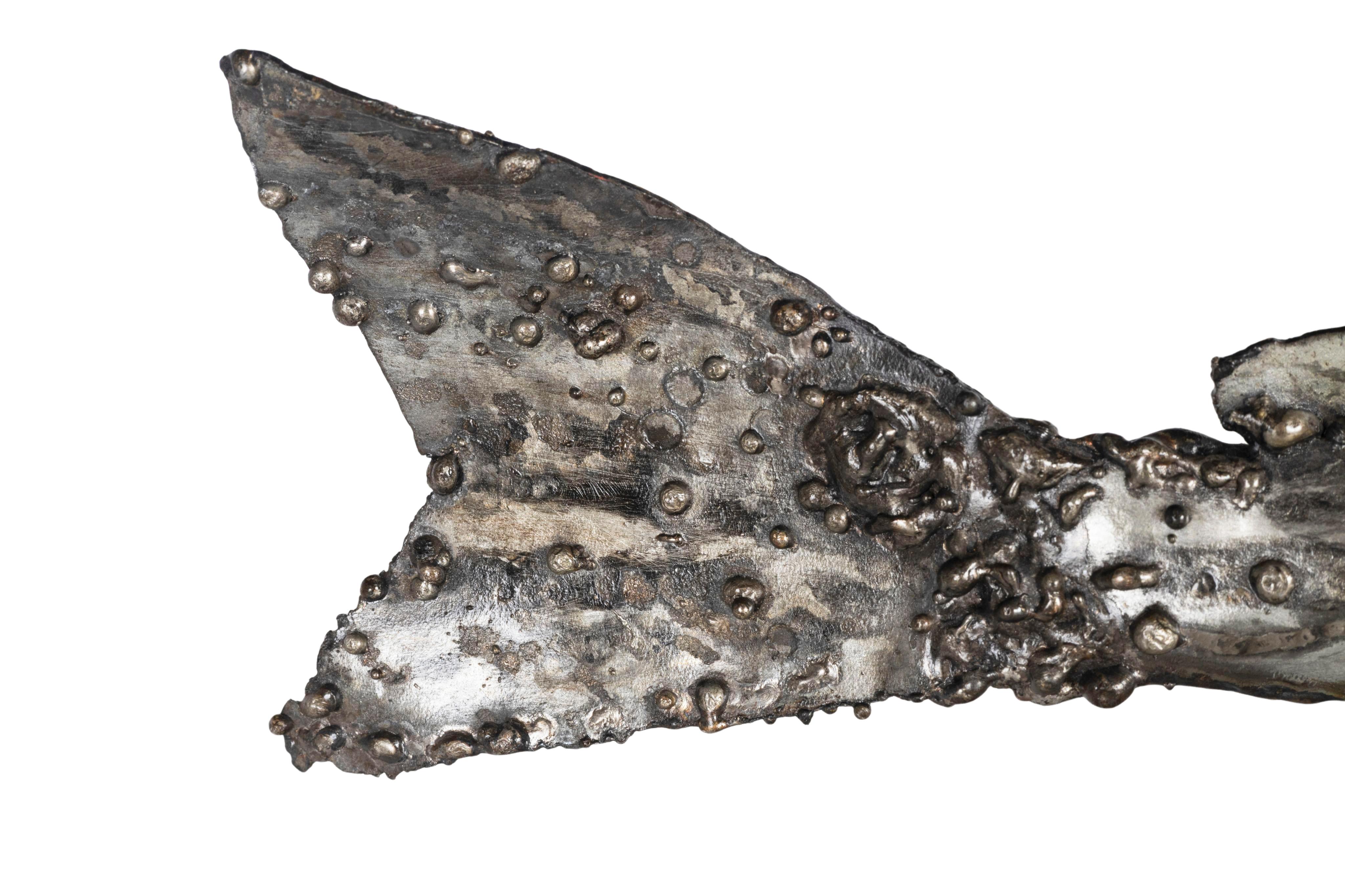 Brutalist Fish Sculpture en venta 1