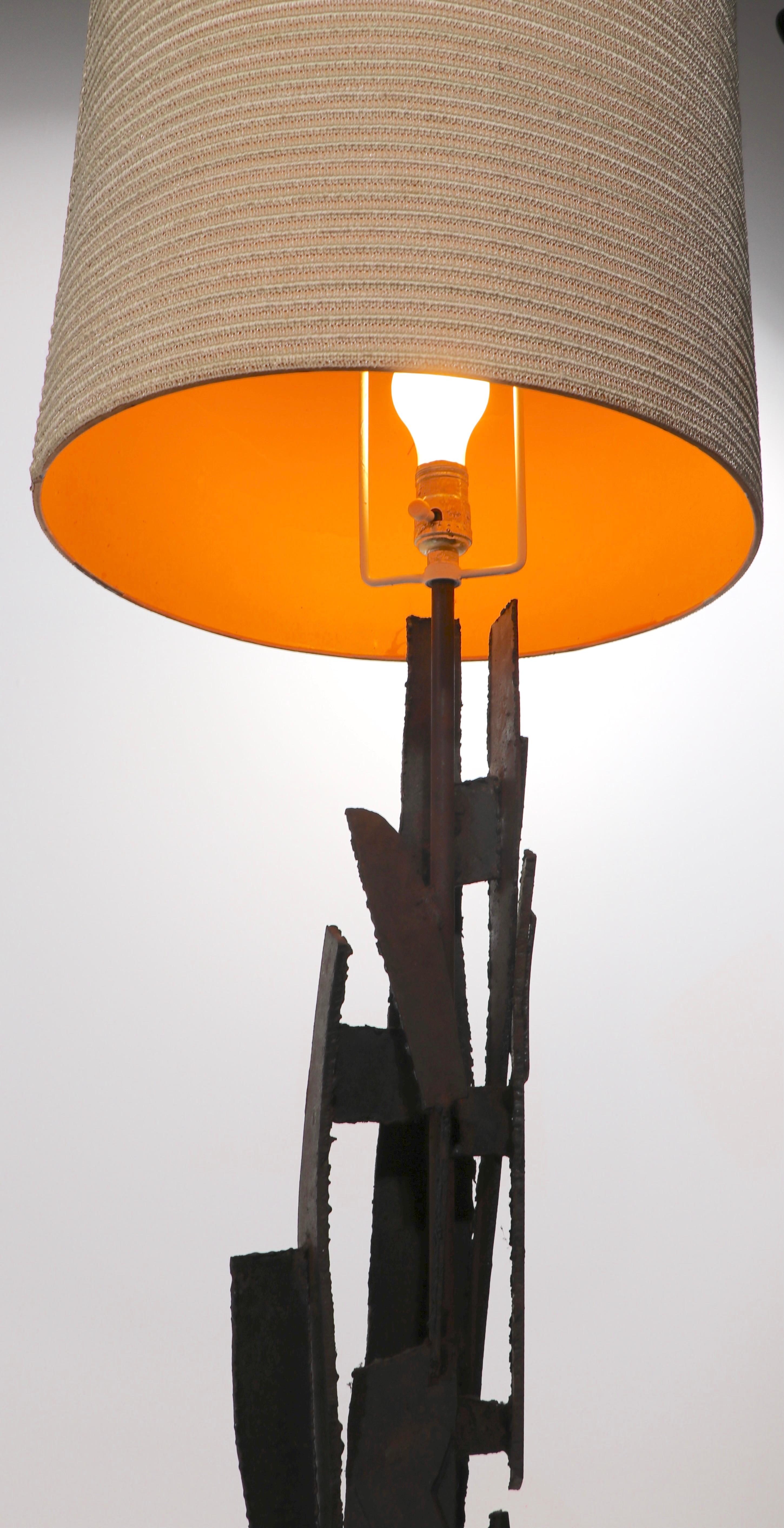 Brutalist Floor Lamp by Harry Balmer for Laurel 2