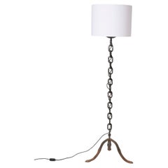Brutalist floor lamp