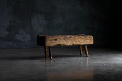 Brutalist Folk Art Bench, France, 1899