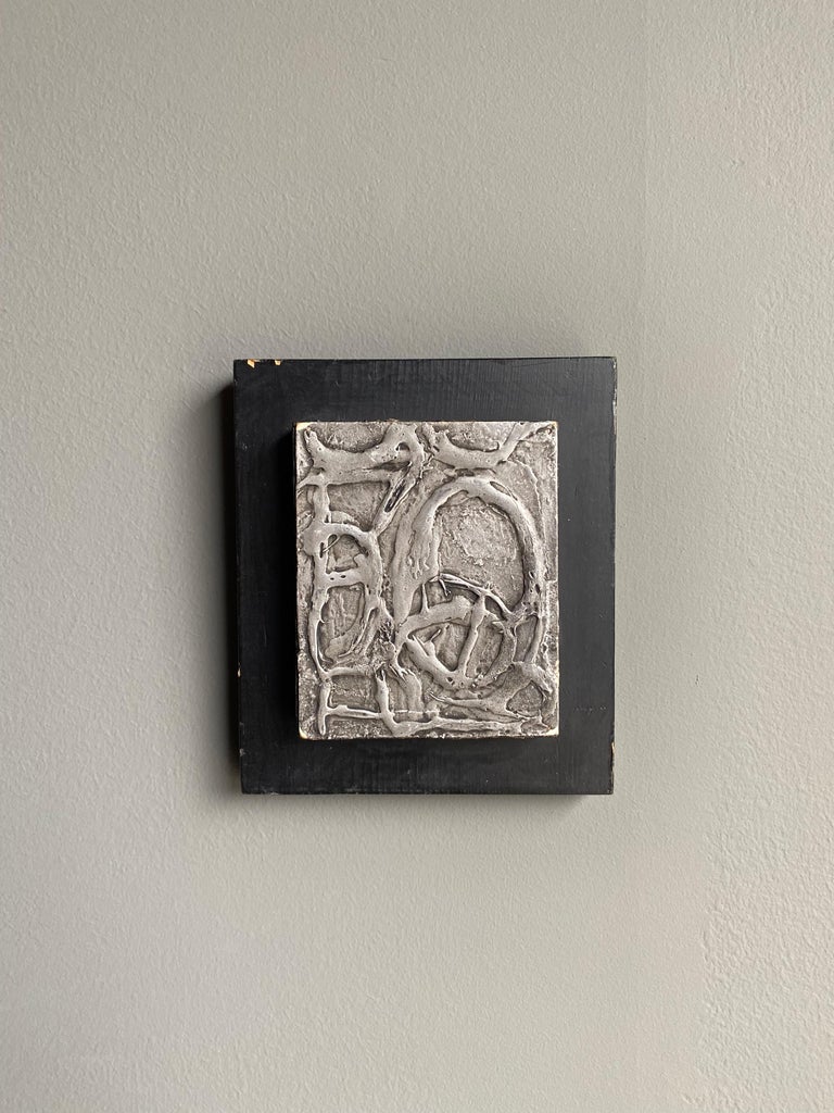 Brutalist Framed Wall Art For Sale at 1stDibs