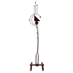 Brutalist Free Standing Abstract Steel Sculpture