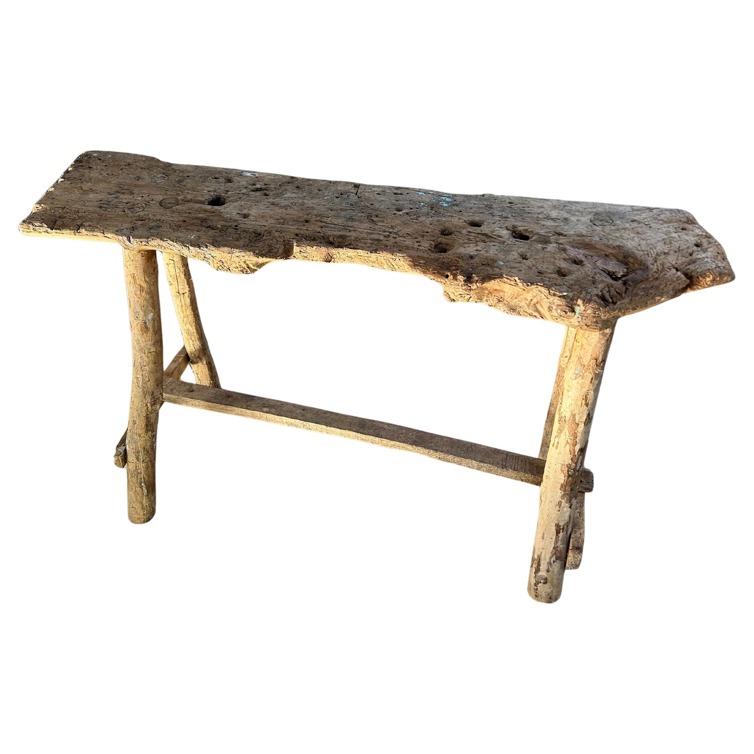 Brutalist french console
