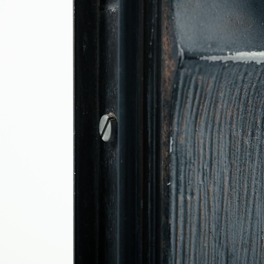 Brutalist frontdoor aluminium bronzed sculptural door  For Sale 6