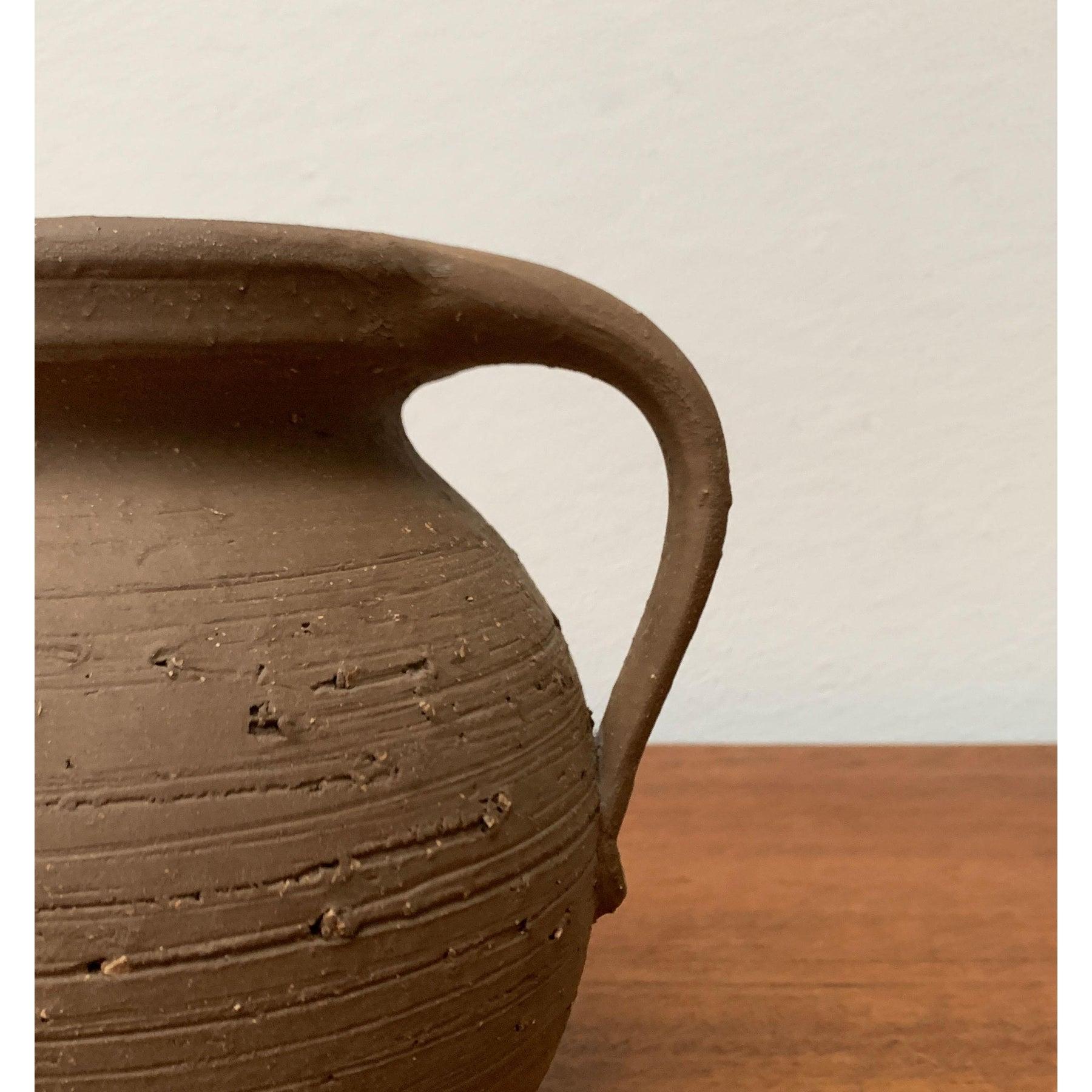 Brutalist German Carafe Vase from Krösselbach Keramik, 1960s For Sale 5