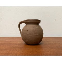 Brutalist German Carafe Vase from Krösselbach Keramik, 1960s