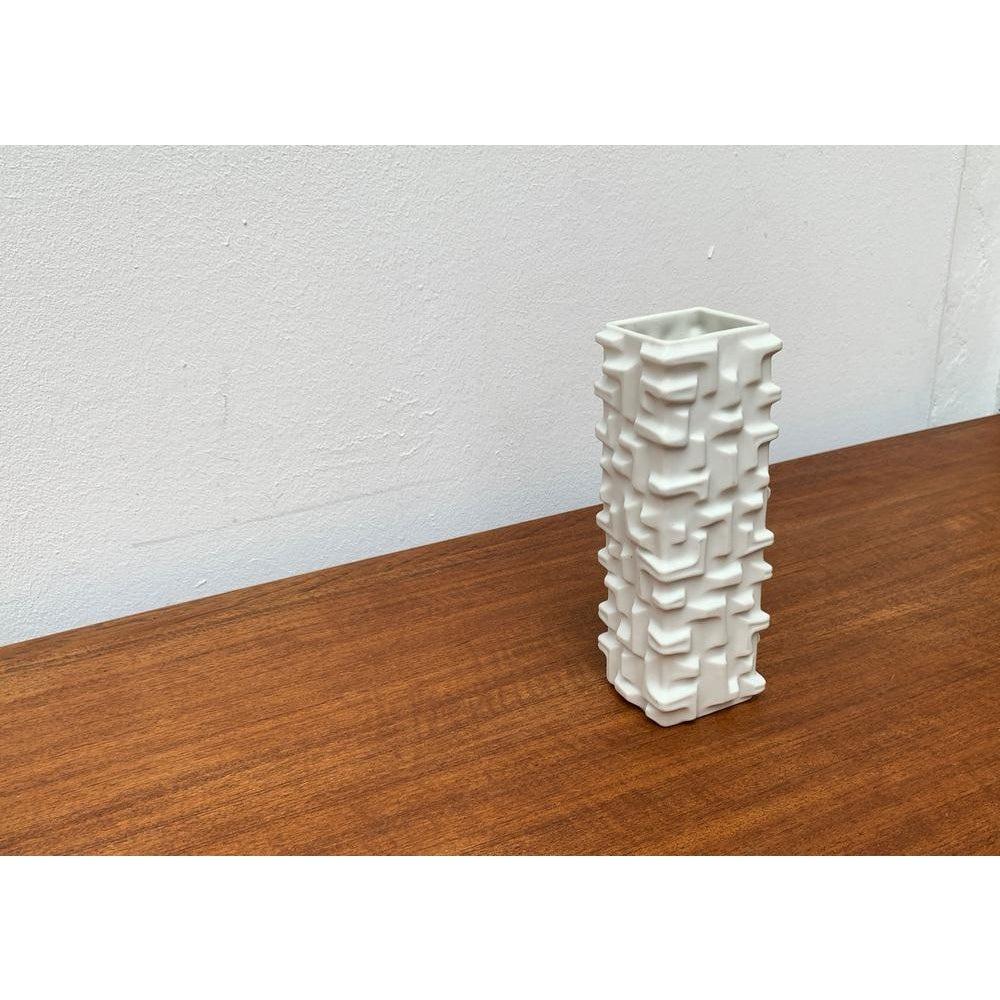 Brutalist German Vase from Bareuther Waldsassen, 1960s In Excellent Condition For Sale In Hamburg, DE