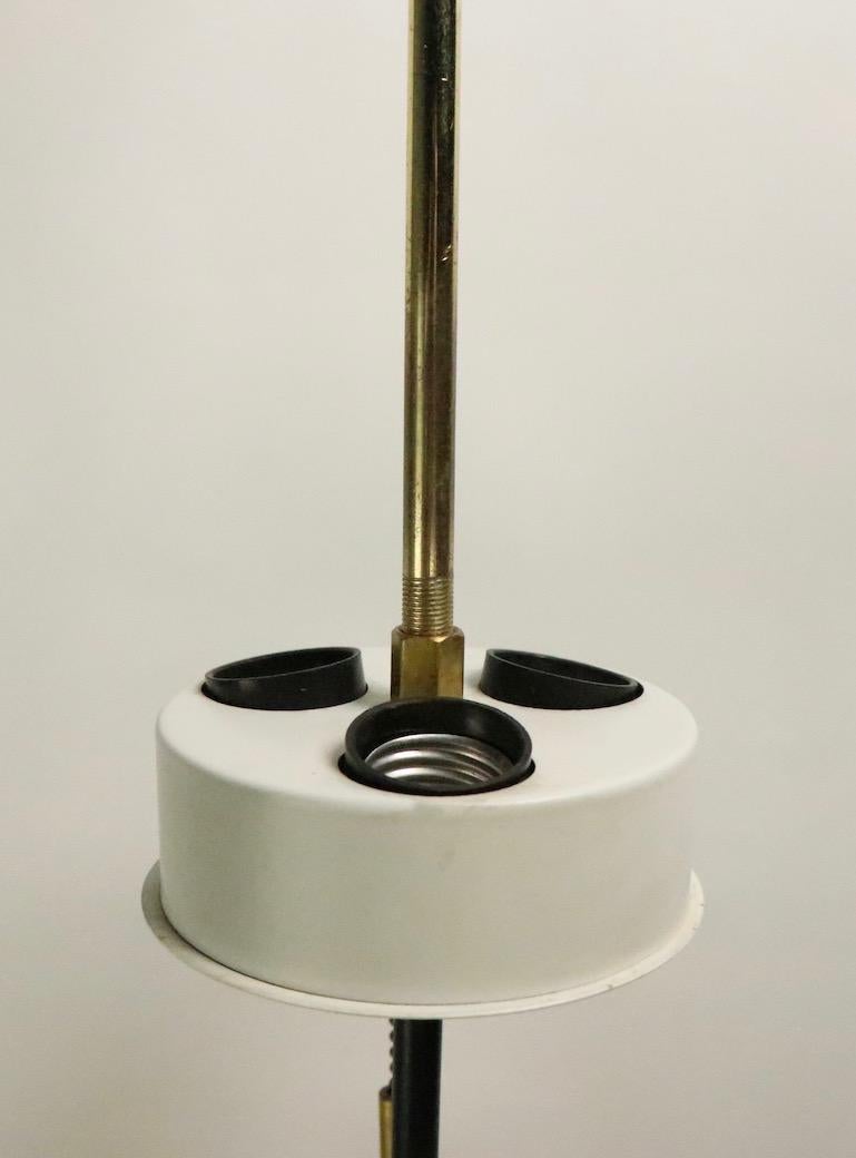 20th Century Brutalist Glass Block Table Lamp Attributed to Thurston for Lightolier