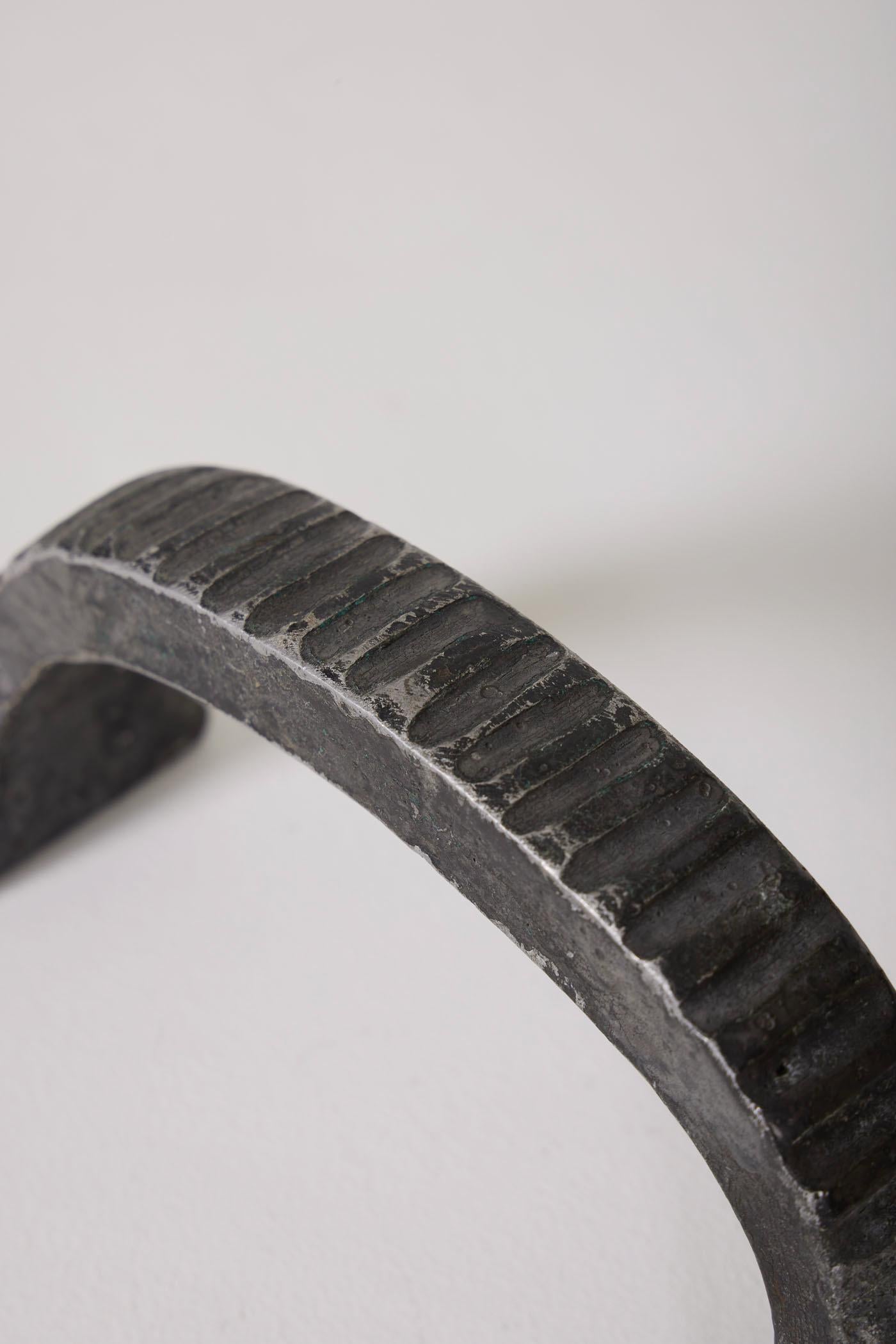 20th Century Brutalist handle, 1960s For Sale