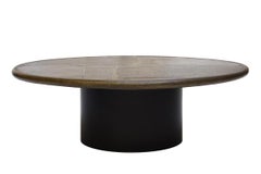 Brutalist Handmade Slate Stone and Concrete Coffee Table from Paul Kingma, 1993