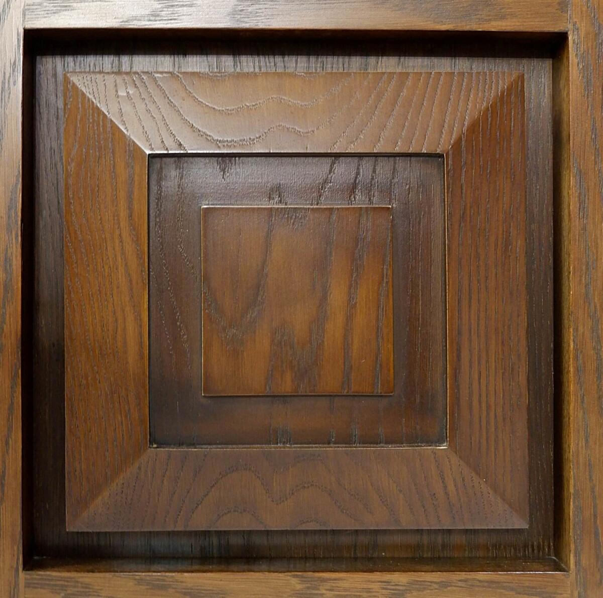 Brutalist highboard, 
Wood 
1970s
Original condition.