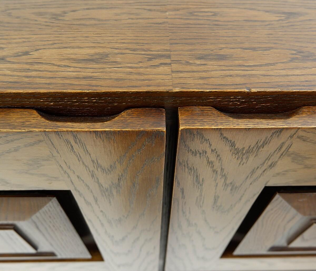 Brutalist Highboard from the 70s 1