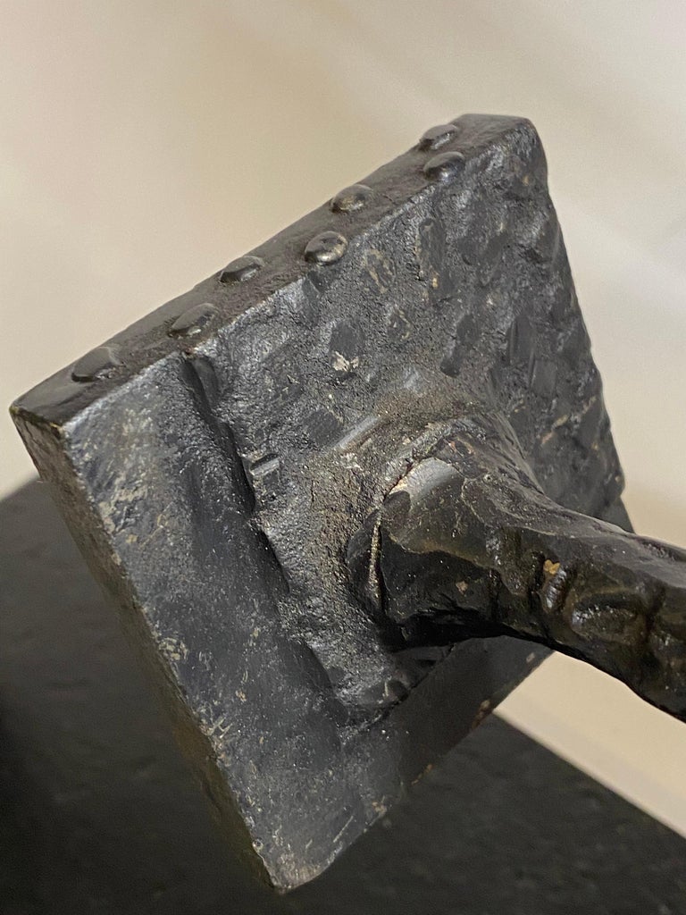 Brutalist Highwire Tightrope Walker Sculpture For Sale at 1stDibs