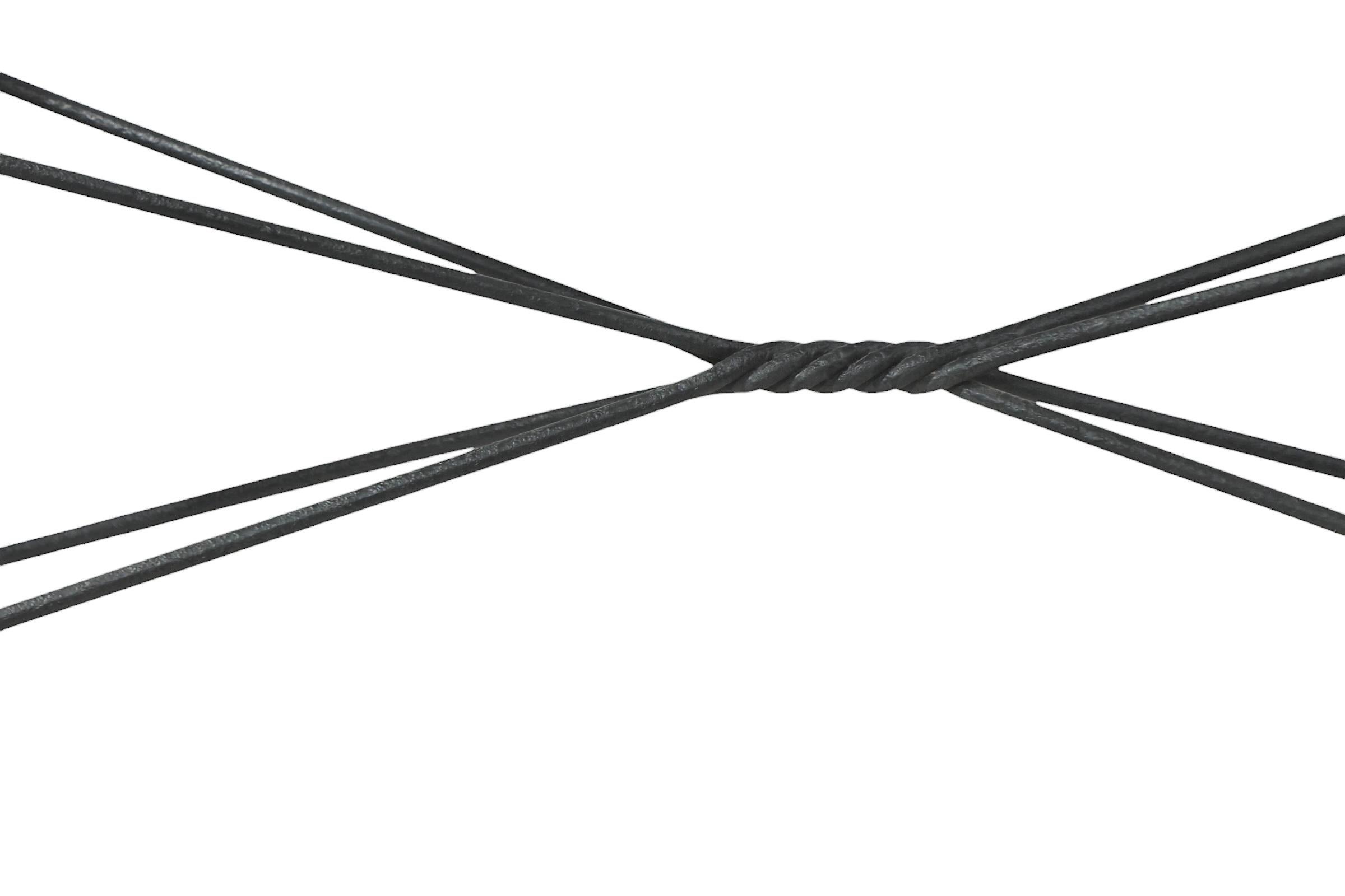 Brutalistischer Konsolentisch aus Eisen und Glas, ca. 1970/80er Jahre im Angebot 10