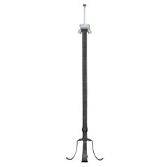 Brutalist Iron Belgium Mid-Century Floor Lamp