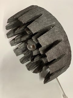 Monture affleurante brutaliste en aluminium, Aneta, Suède, 1970