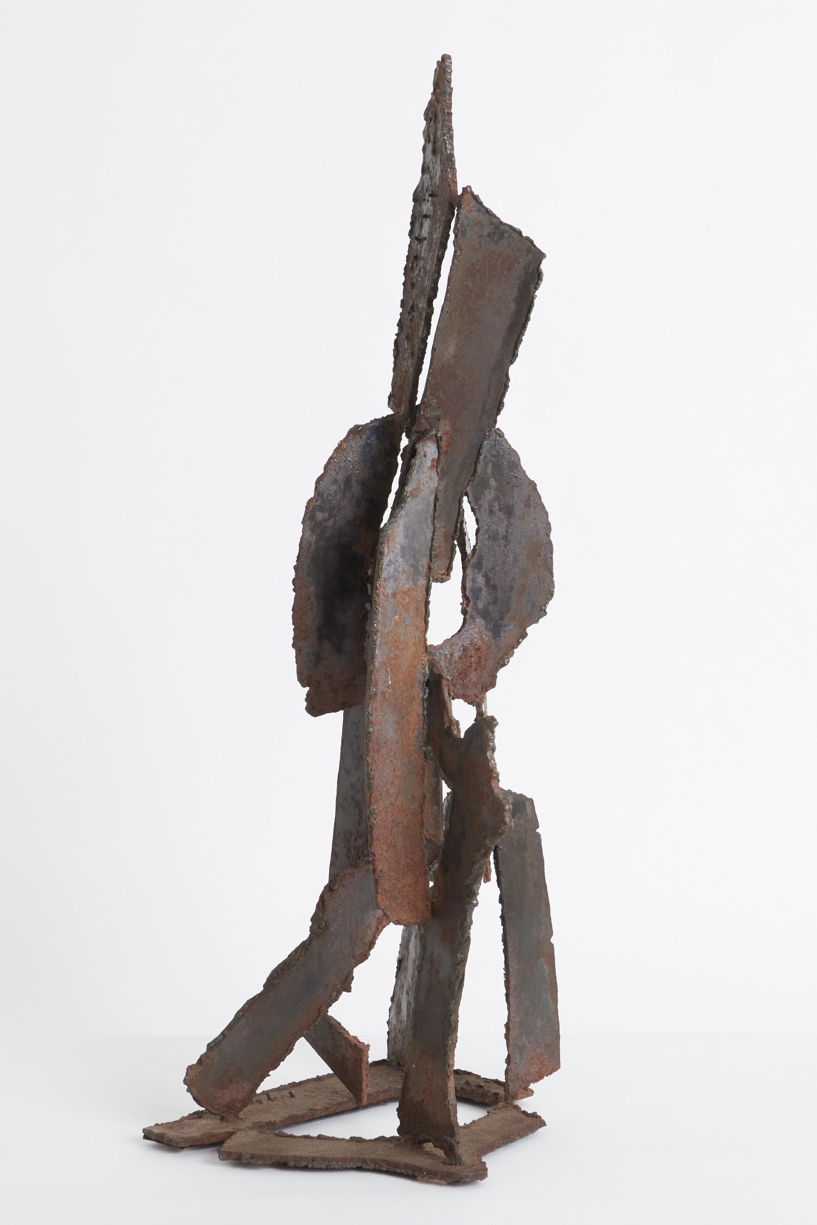 Brutalist Iron Sculpture In Good Condition For Sale In London, GB