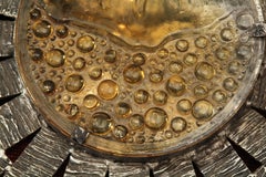 Brutalist Italian Starburst Sculpture / Light Fixture