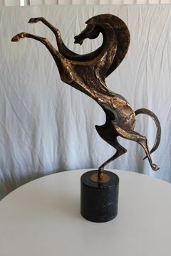 Brutalist Jere Horse Sculpture