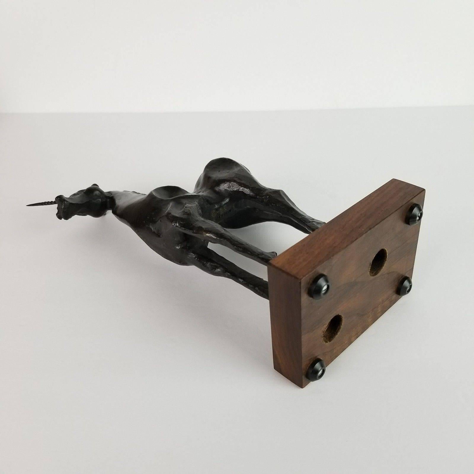 Brutalist John Jagger Bronze Unicorn Sculpture 7