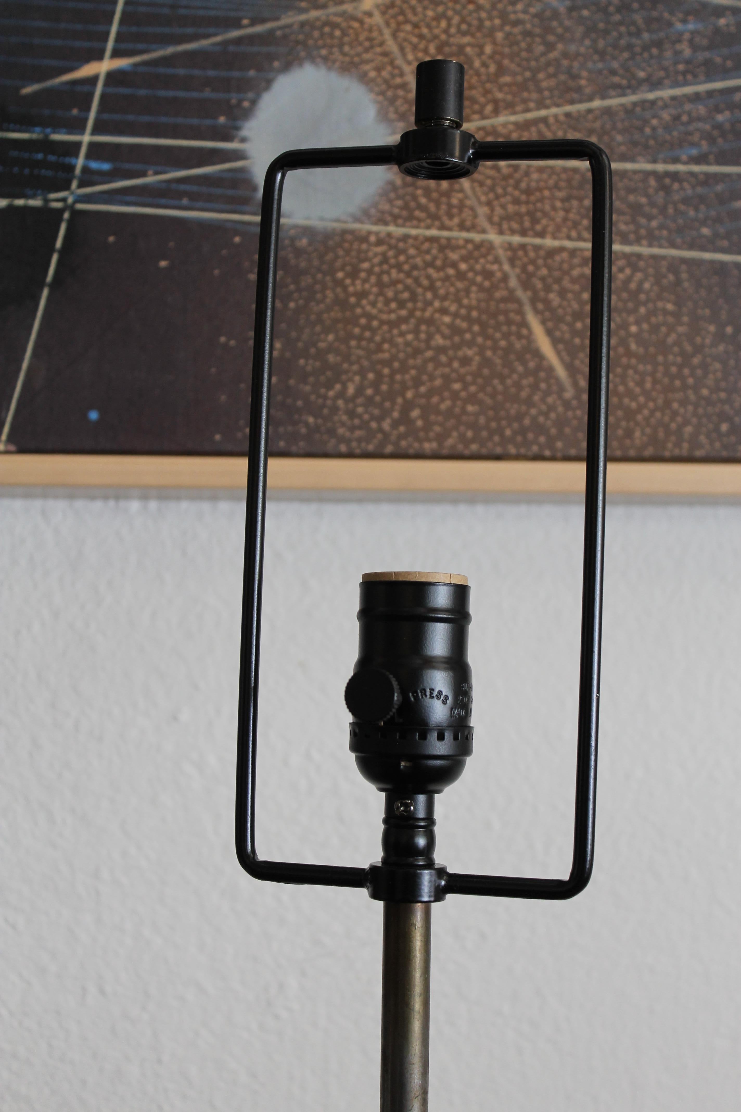 Brutalist Lamp by Richard Barr for the Laurel Lamp Co. 1